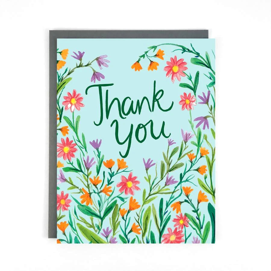 Wildflowers Thank You Card – Scout